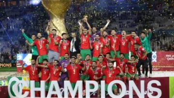 المنتخب-المغربي-يتوج-بكأس-العرب-عقب-فوزه-على-نظيره-الأردني-